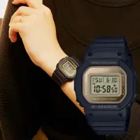 在飛比找momo購物網優惠-【CASIO 卡西歐】G-SHOCK 纖薄精巧 個性簡約 金