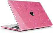 Lepeoac for MacBook Air 13.6 inch Case M4 M3 M2 2025 2024-2022 Release Model A3240 A3113 A2681, Sturdy Plastic Hard Shell Case & Keyboard Cover for MacBook Air M2 13 inch, Peach