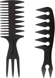 Hair Comb Styling Set Tail Combs Double Side Brushes Afro Pick Pik Comb African American Hair Brush Barber Hairstylist Accessories