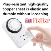 Mechanical Analogue Time Wall Plug Switch Timer Socket new
