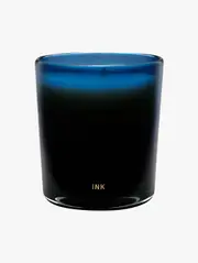 Ink Handblown Candle