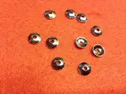 High dome brass hand washers for cuckoo movements