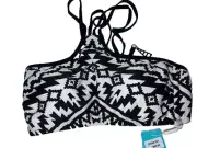 NEW WITH TAGS SEAFOLLY LADIES KASBAH AZTEC HIGH NECK TANK SWIM TOP