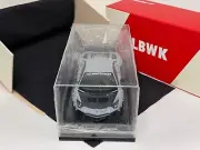 1/18 T&P Lamborghini Aventador Liberty Walk 2.0 Matte Gray on Carbon Base #06