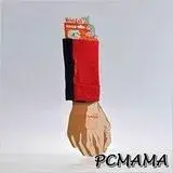PCMAMA多用途運動手臂套手機套手腕袋Wrist Bag手腕套WC009(黑+紅色;放零錢紙鈔信用卡悠遊卡一卡通)