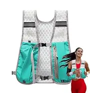 Running Water Vest - Running Vest with Phone Pocket, Lightweight Hiking & Cycling Waist Pack, Outdoor Sports Hydration Backpack, Water Bottle Holder for Jogging, Trekking & Fitness