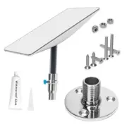 Starlink Mount with Adapter, Beciety Starlink Mounting Kit for Yacht Ship Round