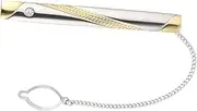 [WOFASHPURET] 2 Pcs Tie Clips Aqua Ties for Men Mens Necktie Clip Silver Ties Necktie Clamp Goldendoodle Tie Accessory Goldendoodle Accessories Gold Bow Delicate Man Copper Decorate