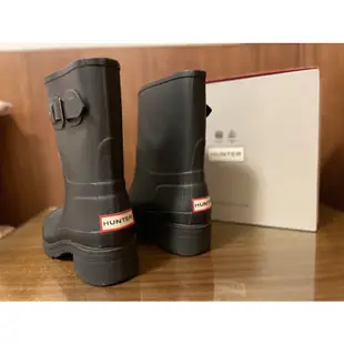 Hunter Original Ankle Boots 正版中筒黑色雨鞋