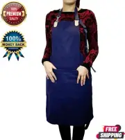 Barber Canvas Apron / Hairdresser Apron / Unisex Water Resistant Pocket Apron