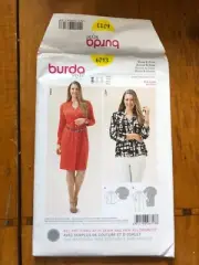 Burda Style Sewing Pattern 6713 Blouse or Dress SZ US 18-34 EUR 44-60