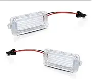 Wivplex License Plate Light for Explorer, 2011-2018 For Escape 2013-2018 Fusion 2011-2018 Fusion 2013-2018 License Plate Light CAN-bus 12V Car Number Plate Light