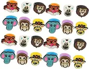 ERINGOGO Cute Animal Ring Set 25pcs Forest Animals Rings for Party Wedding Decor