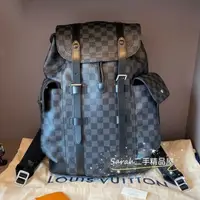 在飛比找蝦皮購物優惠-二手精品 LV 路易威登 登山包 N41379 CHRIST