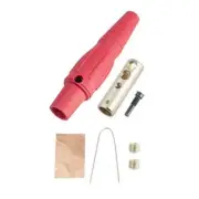 CLS40FB-C CLS Cam Type, Series 16 Inline, Pin,400A, 2/0-4/0 AWG, F - Red (C)