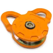 GearAmerica Mega Snatch Block 25T Strength (25,000 Lbs) Heavy Duty Winch Pull...