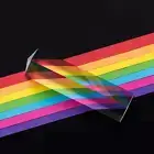 Triangular Prism BK7 Optical Prisms Glass Physics Teach Refracted Light Spectrum