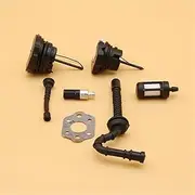 Fuel Oil Tank Cap Filter Line Hose Fit For Stihl MS230 MS250 023 025 Chainsaw Garden Spare Replacement Tool Parts