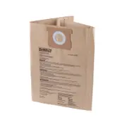 DeWALT 22-38L Wet And Dry Vacuum Dust Bag - 3 Pack