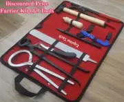 FARRIER KIT HORSESHOE HOOF TRIMMING TOOLS SET BLACKSMITH FORGED