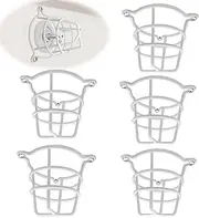 Happy Tree (5 Pack) White Fire Sprinkler Head Guard Cover for Both 1/2" & 3/4" Fire Head for Protecting Flush Mount & Side Wall & Pendent Head Semi - Recessed Sprinkler Head Cage