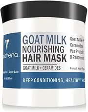 Volamena Goat Milk Nourishing Hair Mask with the goodness of Goat Milk, Ceramide & Pea Protein 250 ml