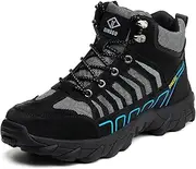 [DINGGU] Steel Toe Work Boots for Men Safety Men's Work Boots，Comfortable Industrial & Construction Boots Slip Resistant Composite Toe Boots