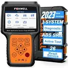 FOXWELL NT650 Elite OBD2 Automotive Scanner SAS A/F OIL EPB BRT DPF TPMS ABS OIL