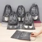10pcs Waterproof Non-woven Organizer Bags Shoes Storage Pouch Drawstring Bag D