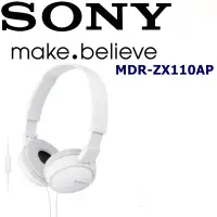 在飛比找博客來優惠-SONY MDR-ZX110AP 好音質 隨身便攜耳罩式I 