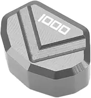 Motorbike Button Cover for KA&WASAKI for Ninja 1000 Z1000 Z1000SX 2011-2023 Motocycle Switch Button Turn Signal Switch Keycap(Gray,with Logo)