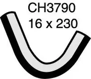 Mackay Rubber bottom radiator hose for Holden 3.8 ECOTEC V6 & S/CHARG CH3790