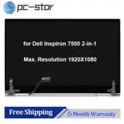 for Dell Inspiron 7500 2-in-1 LCD 15.6 FHD Touch LCD Screen Assembly hinge up