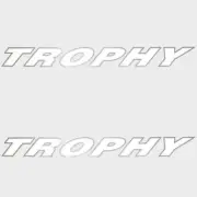 Bayliner Boat Graphic Decals 1747014 | Trophy 45 1/2 Inch (Pair)