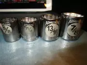 Armstrong® Sockets 3/8 Drive 12 Point 5//8 11/16 13/16 7/8"