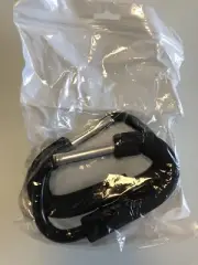 New. Two Universal Baby Stroller Hooks Hanger Baby Shopping Bag Clip Large