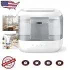 Whisper-Quiet 4L Ultrasonic Humidifier with Aroma Diffuser for Healthier Living