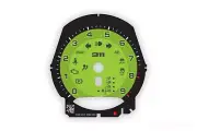 Porsche 911 991 (991.1) Gauge Face Tachometer Rev Counter PDK Acid Green