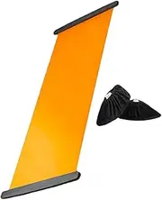 GANAZONO 1 Set Indoor Slide Board for Home Fitness Exercise Training Board for Core Leg Training Non Slip Surface for Balance Stability for Athletes Beginners