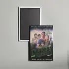 Invaders from Proxima B Mini Movie Poster Fridge Locker Magnet