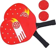 Table Tennis Rackets - Professional Table Tennis Rackets - Compact Storage Case, 2 Paddles & 2 Balls, Professional Sports Equipment for Beginners