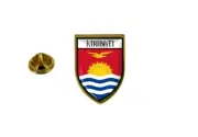 pins pin's flag national badge backpack hat shield world kiribati