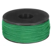 1.18mm x 164 Feet Paracord Micro Cord Rope 100 LB Braided Cord, Green