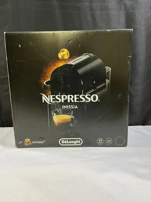 De'Longhi Nespresso Inissia EN80B Black 19 Bar Milk Frother Espresso Machine