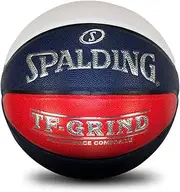 Spalding 5166/RWB TF-Grind Training Basketball, Red/White/Blue, 6