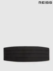 Reiss Black Cameron Silk Cummerbund (N06895) | $135