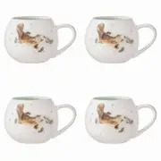 4PK Ashdene Bush Buddies Drink Cup Mini Hug 200ml Mug - Platypus