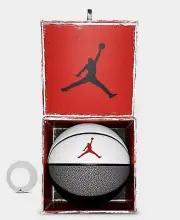 JORDAN PREMIUM BASKETBALL-Black/White/Light Smoke Grey