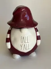 Rae Dunn Fall Y’all cookie jar new in box