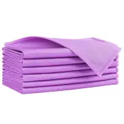 6 Pack 16"x14" Microfiber Glass Cleaning Cloths Lint-Free Window Cleaning Cloth